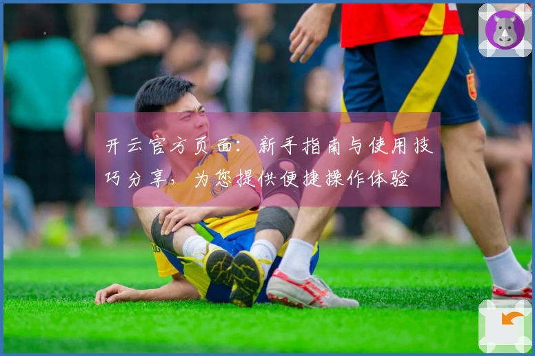 开云官方页面：新手指南与使用技巧分享，为您提供便捷操作体验